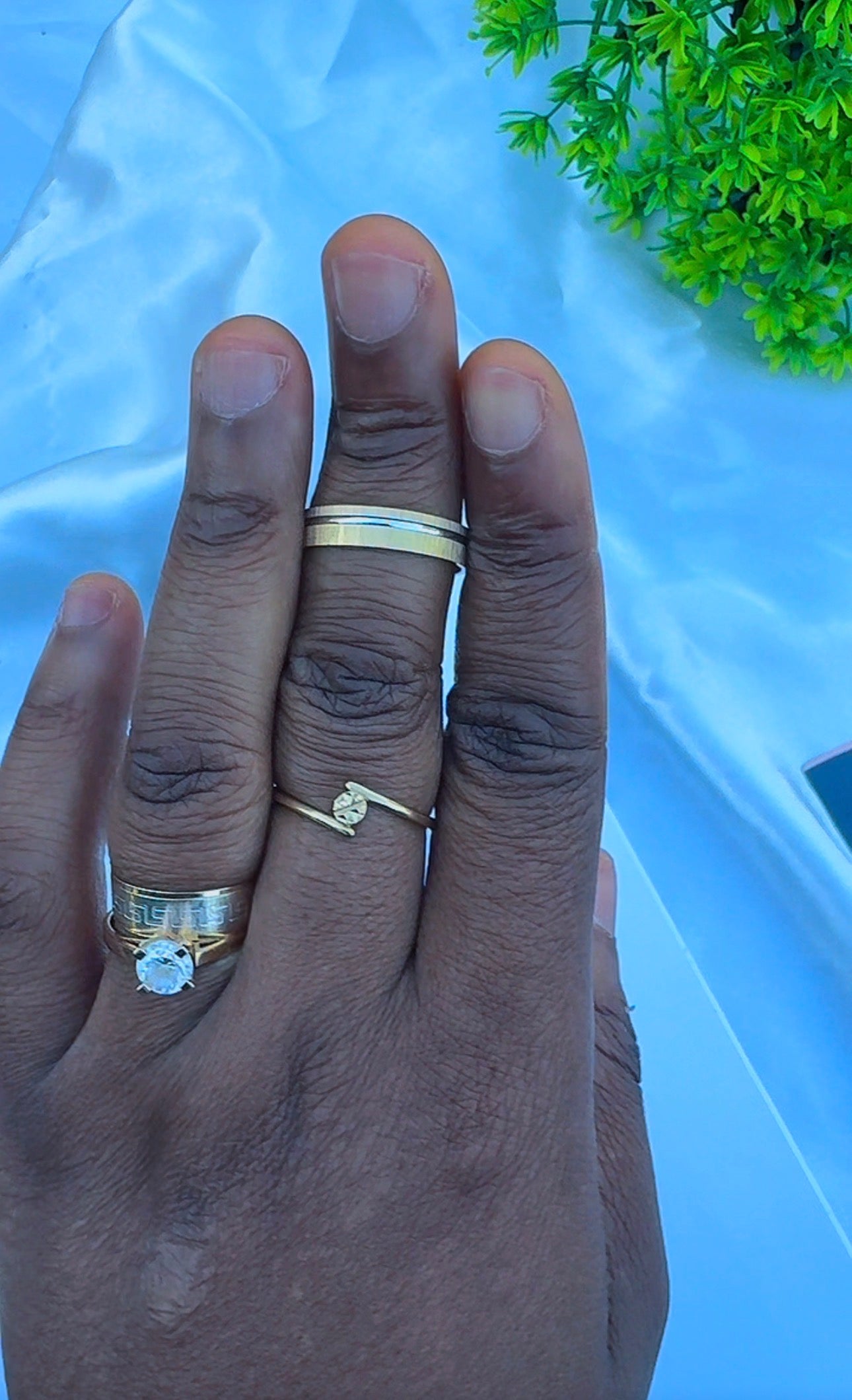 18 Karat Real Gold Rings | Unisex Wedding Band