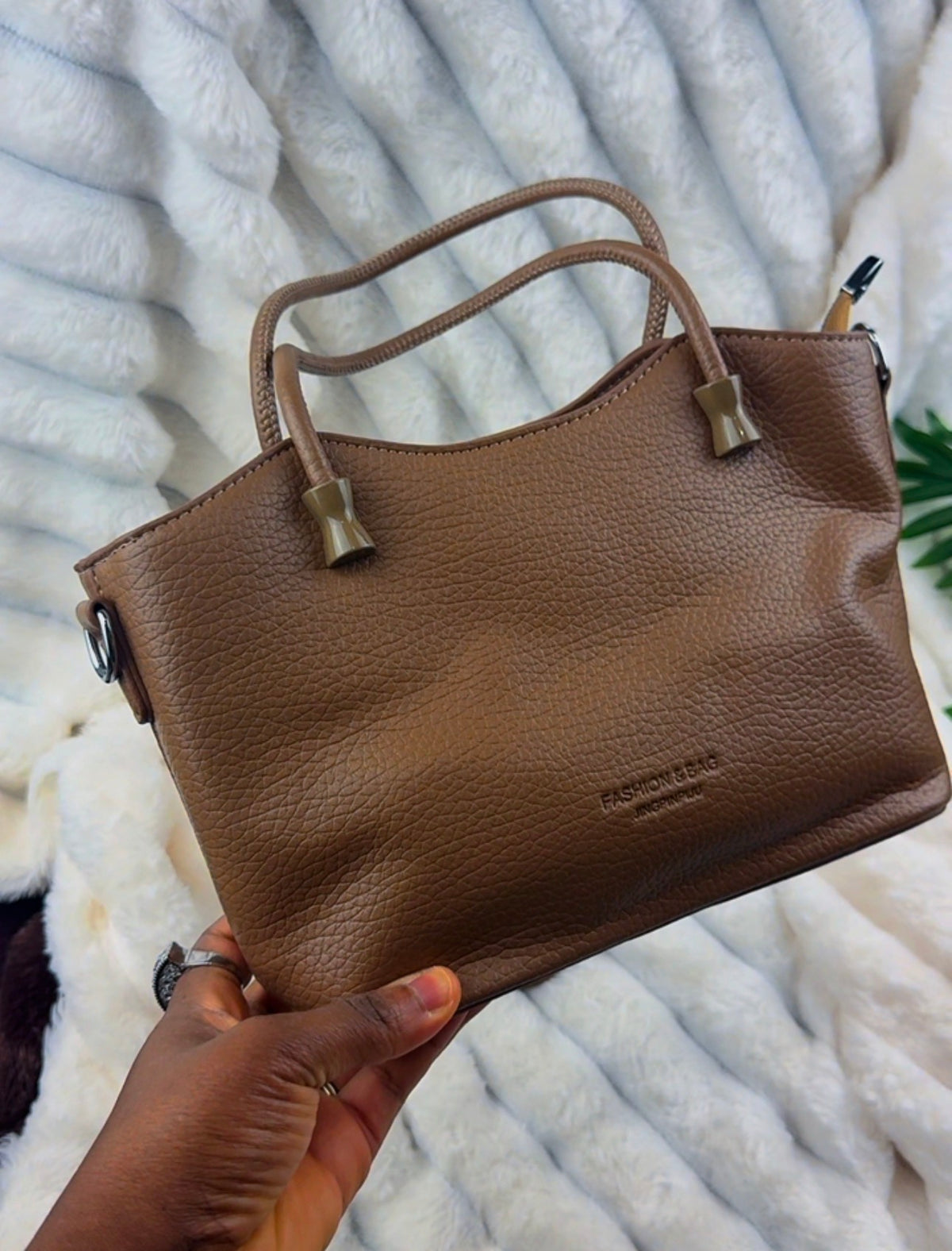 Brown Tote Women's Handbag | LARYZ Everyday - 017 | Small-Medium