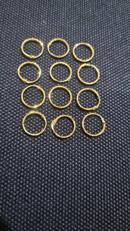 Deglad 18ct | 22ct Solid Gold Nose Rings