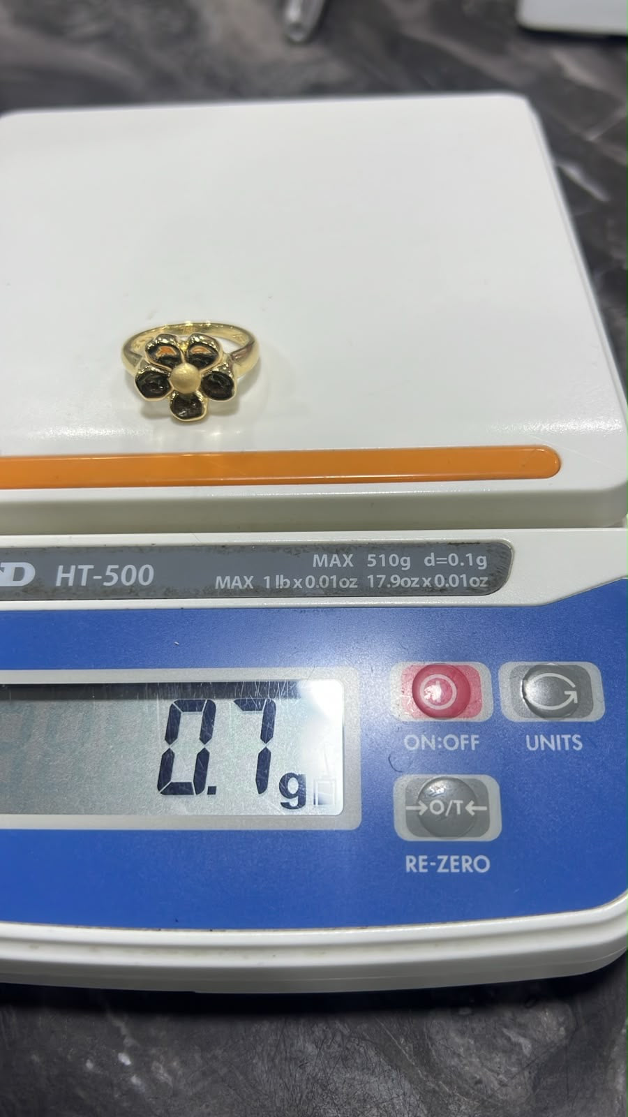 18K Solid Gold Chunky Fashion Rings For Women- Lightweight 1g or Less (Extra Extra)