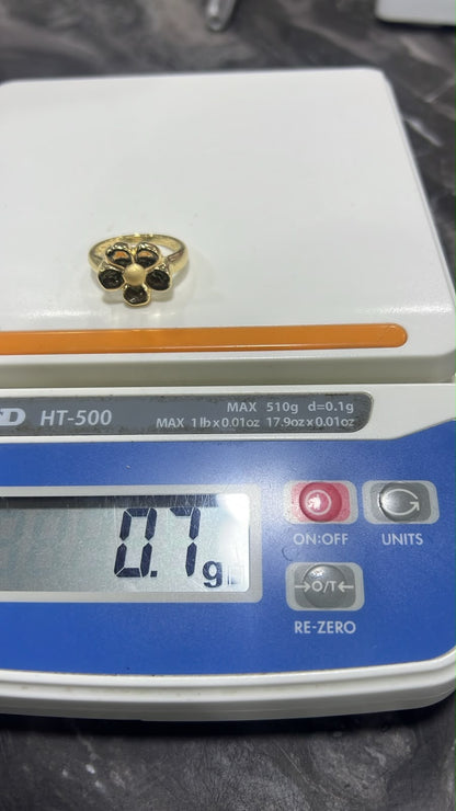 18K Solid Gold Chunky Fashion Rings For Women- Lightweight 1g or Less (Extra Extra)