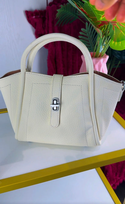 Cream Slouchy 3-in-1 Bucket Bag | LARYZ Everyday - 061 | Medium