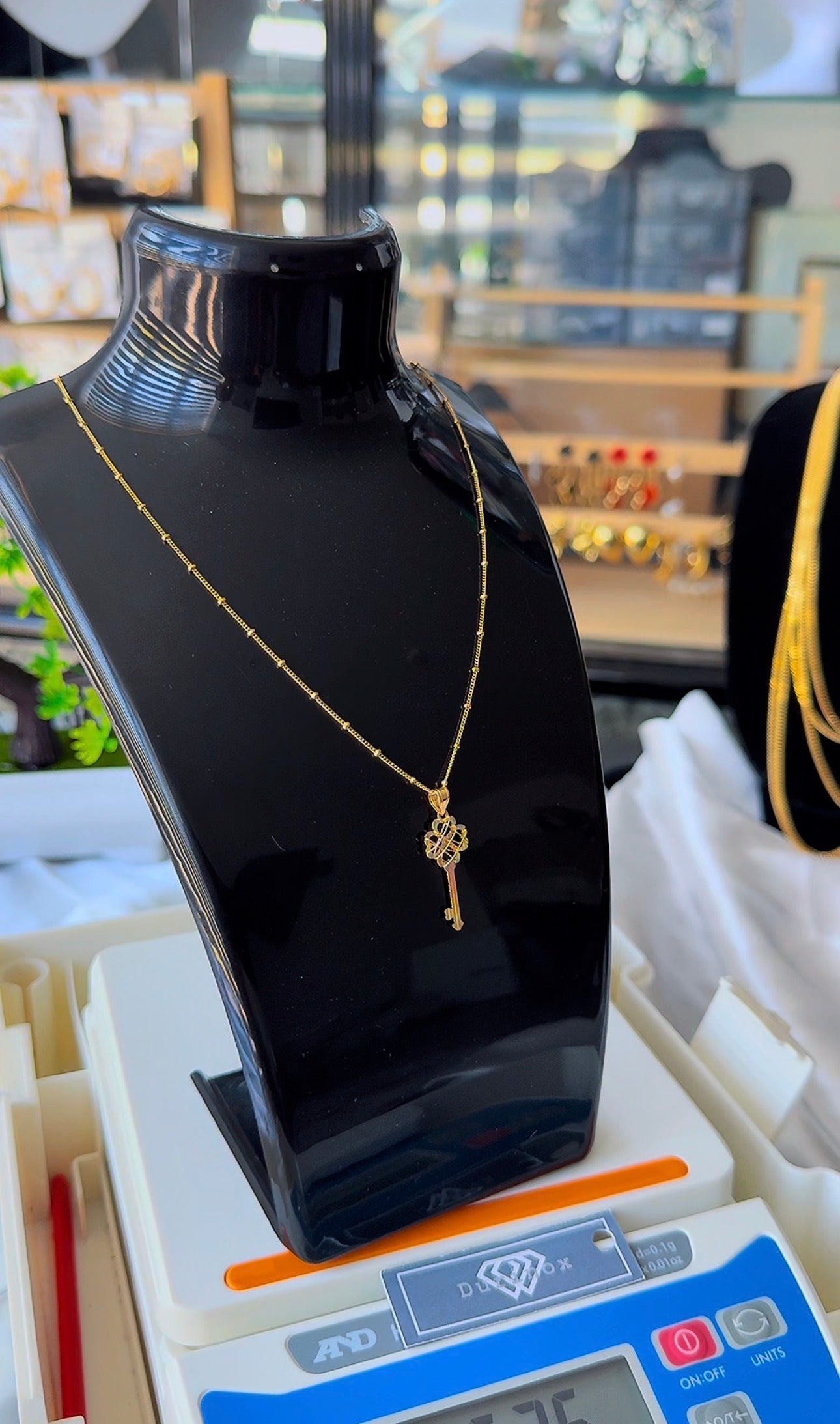 Degaats 18 Karat Gold Chain Necklace