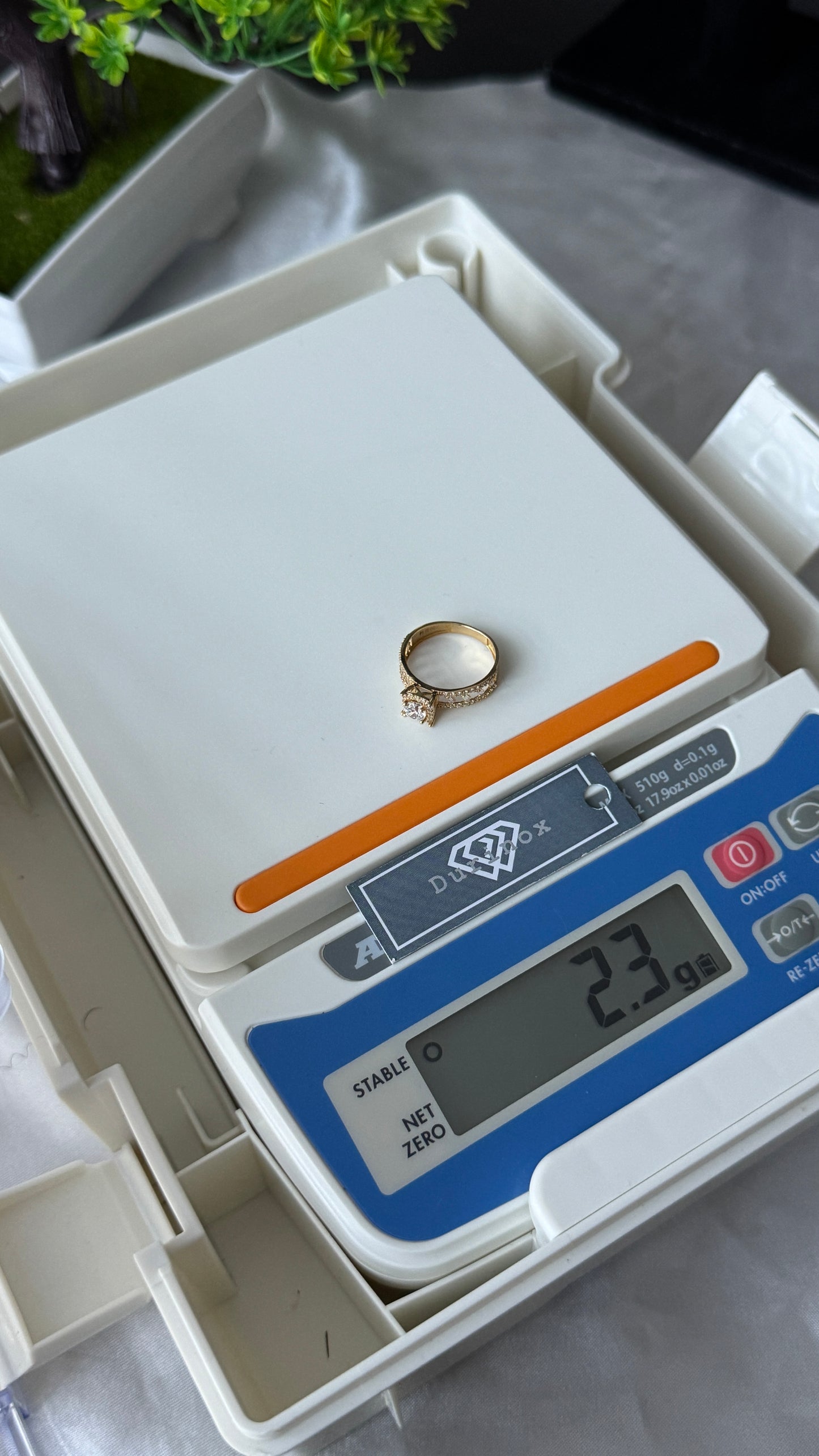 18 Karat Solid Gold Engagement Rings For Women | Sizes 7&7.5 | 2.5g