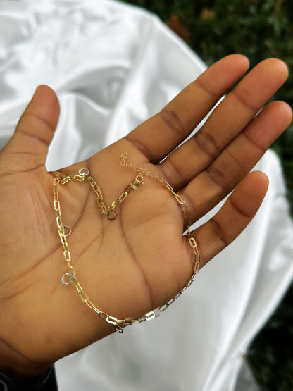 Order Degar 18Karat Pure Gold Charm Anklets
