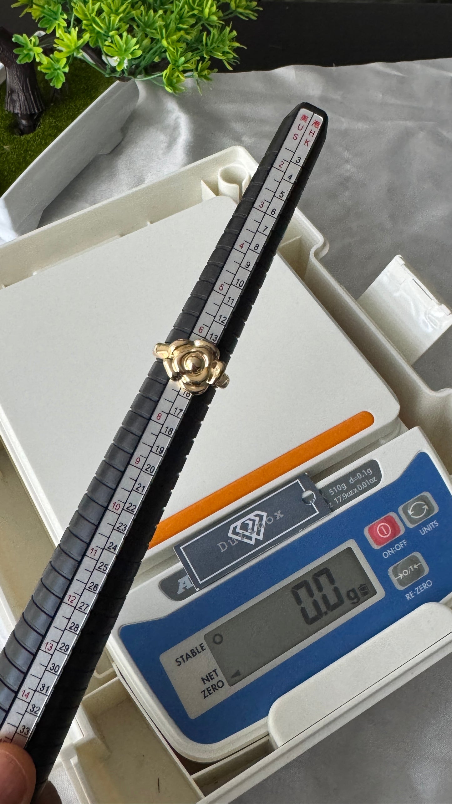 18K Solid Gold Chunky Fashion Rings For Women- Lightweight 1g or Less (Extra Extra)