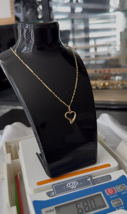 Dufas 18ct Gold Chain 18inches