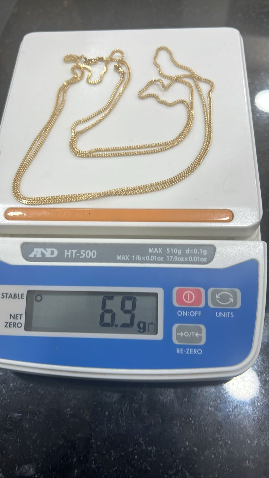 Degaarb 18ct Pure Gold Franco Chain