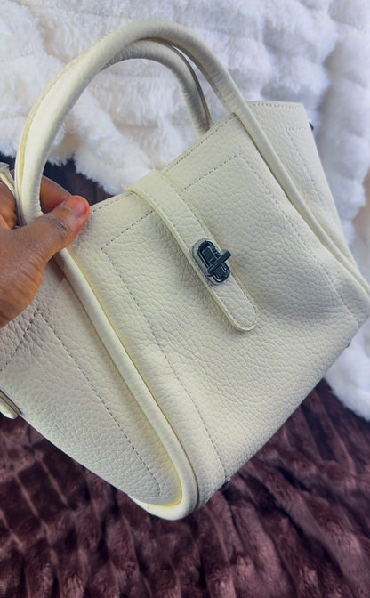 Cream Slouchy 3-in-1 Bucket Bag | LARYZ Everyday - 061 | Medium