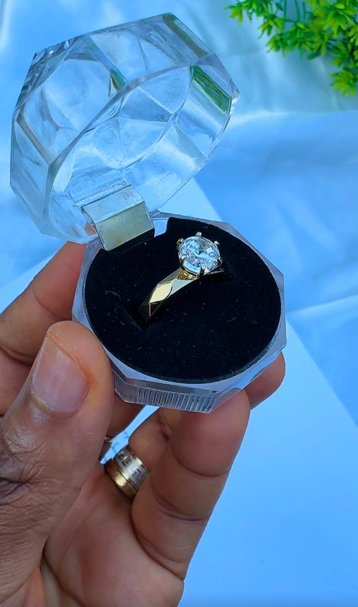 Degar 18Karat Real Gold Ring
