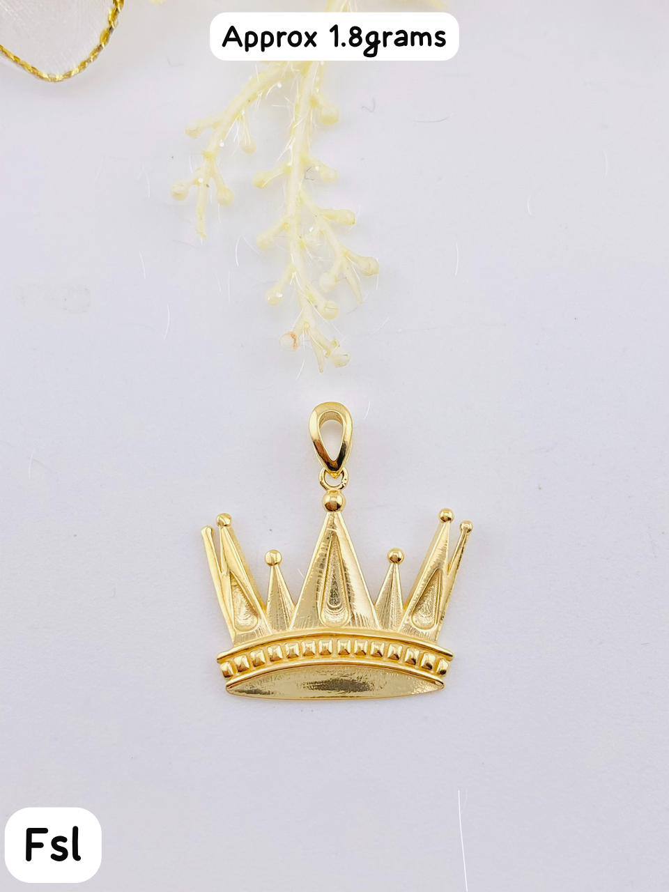 Defab 18 Karat Real Gold Pendant