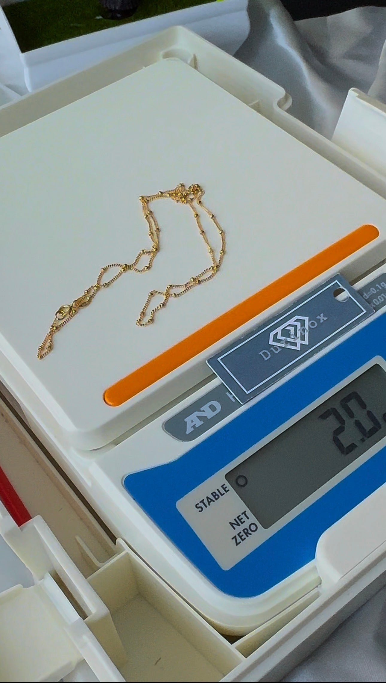 Degaats 18 Karat Gold Chain Necklace
