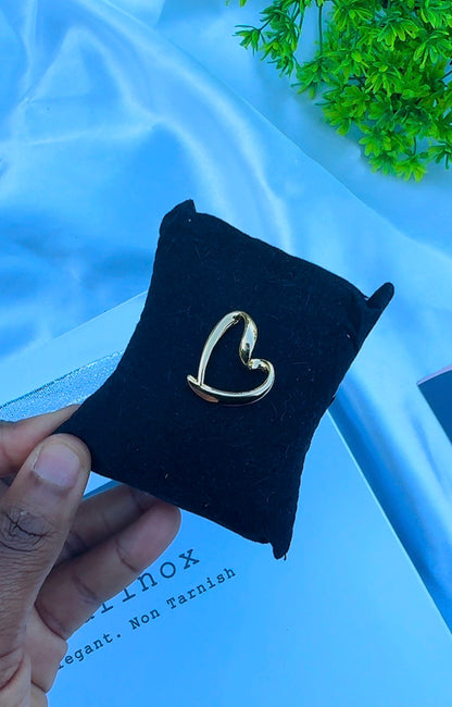 18 Karat Real Gold Heart Pendant | 0.8g