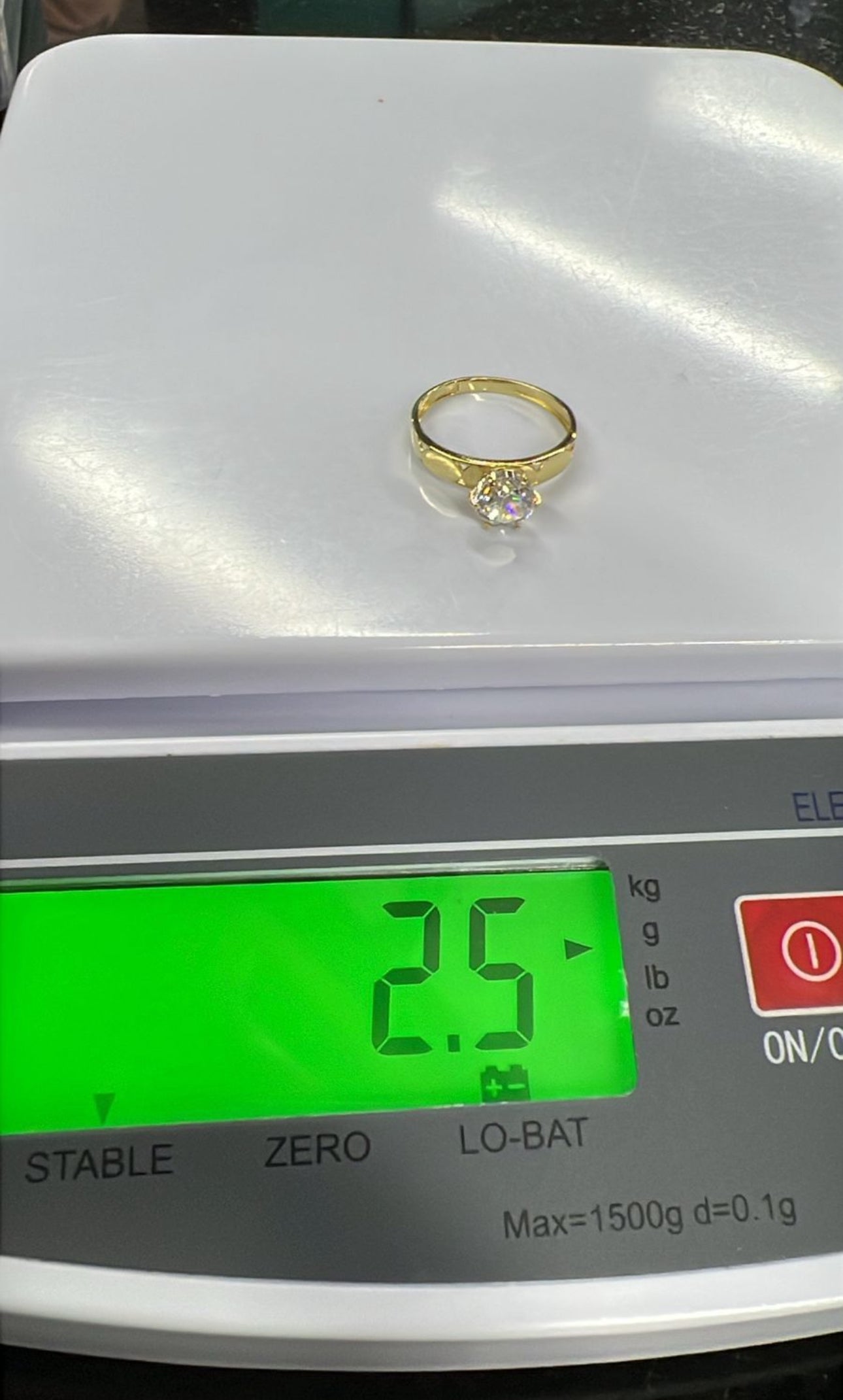 Degar 18Karat Real Gold Ring