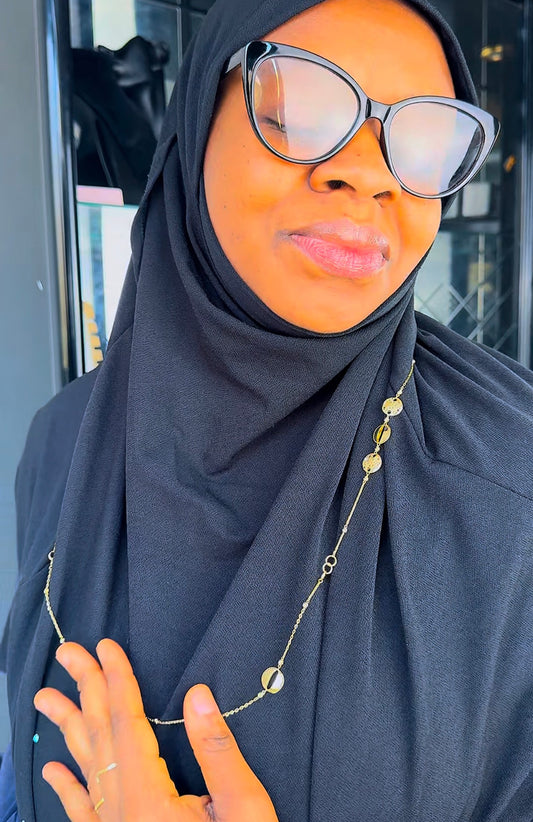 Deedaams 18ct Solid Gold Long Dress Chain 31.5 Inches