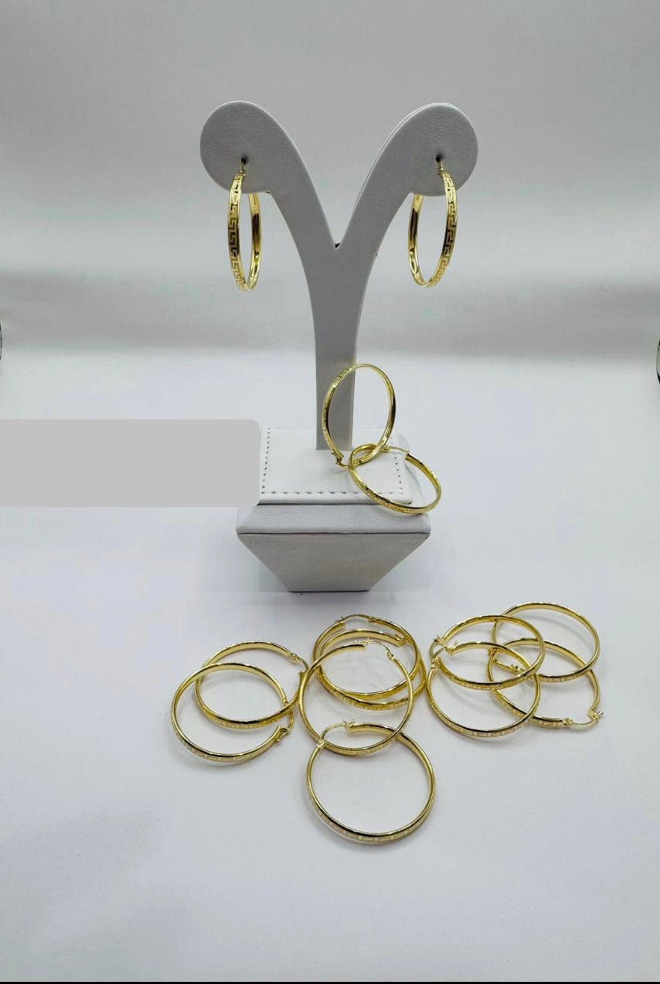 Deger 18 Karat Solid Gold Medium Hoop Earrings (3cm | 30mm)