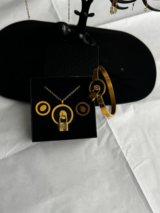 Order the Diimna Stainless Steel Jewellery Set