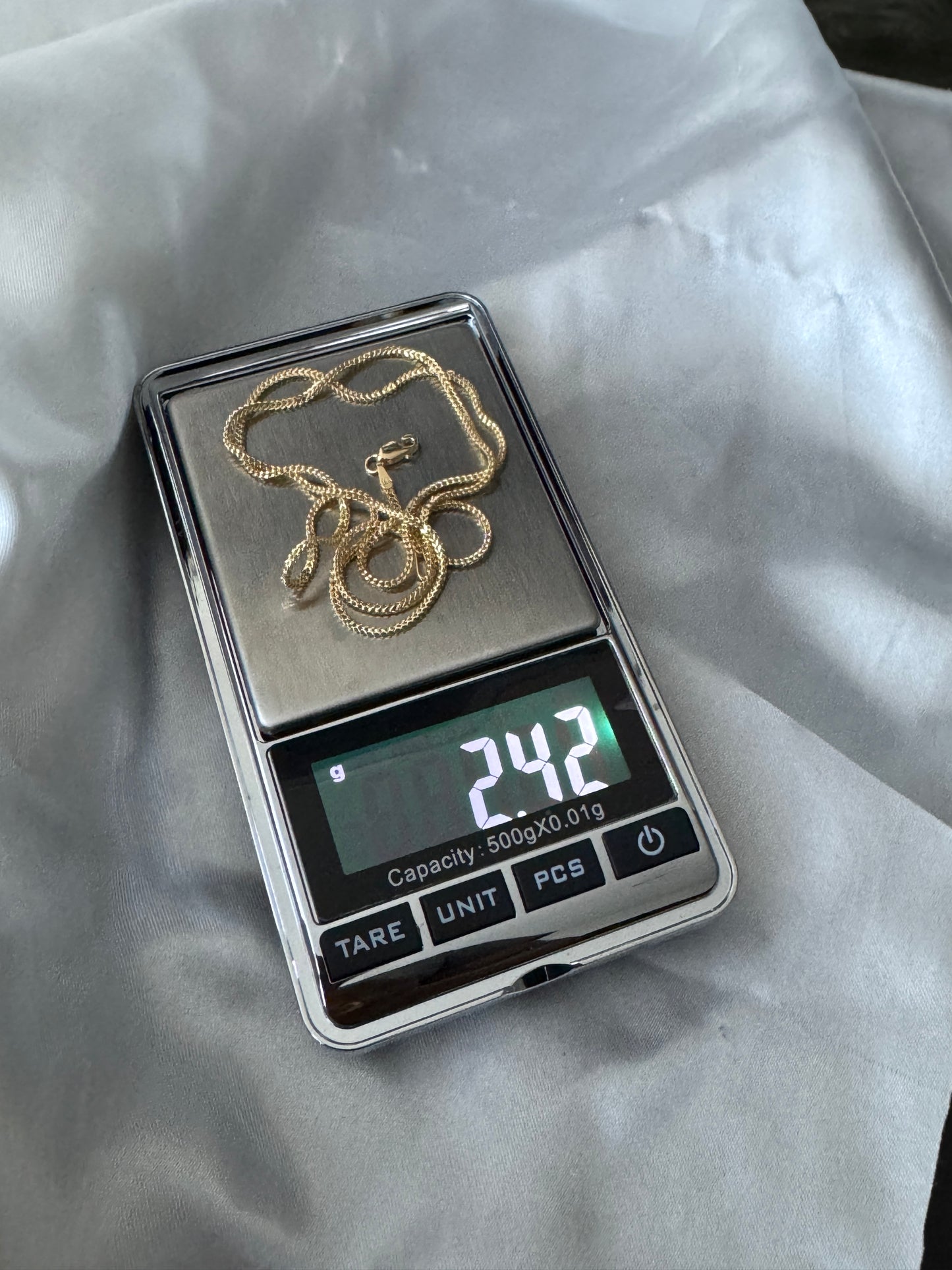 18ct Solid Gold Bestselling Franco Chain | 18 - 24 Inches