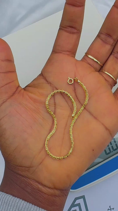 DegaJ 18 Karat Pure Gold Bracelets 7.5inches