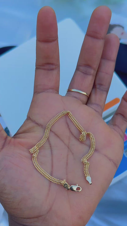 Degag pure 18Karat Pure Gold Bracelet