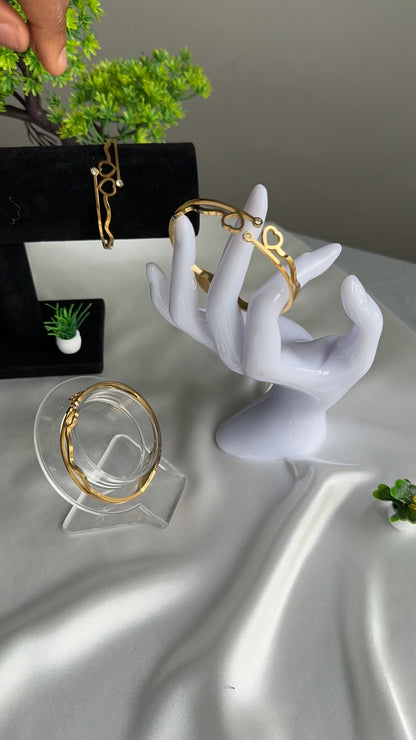 Order the Doza Super Double Electroplated Gold Stainless Steel Bracelet