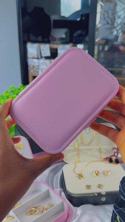 DuriBox Midi PU Leather Jewellery Box Organizer | Jewellery Travel Box