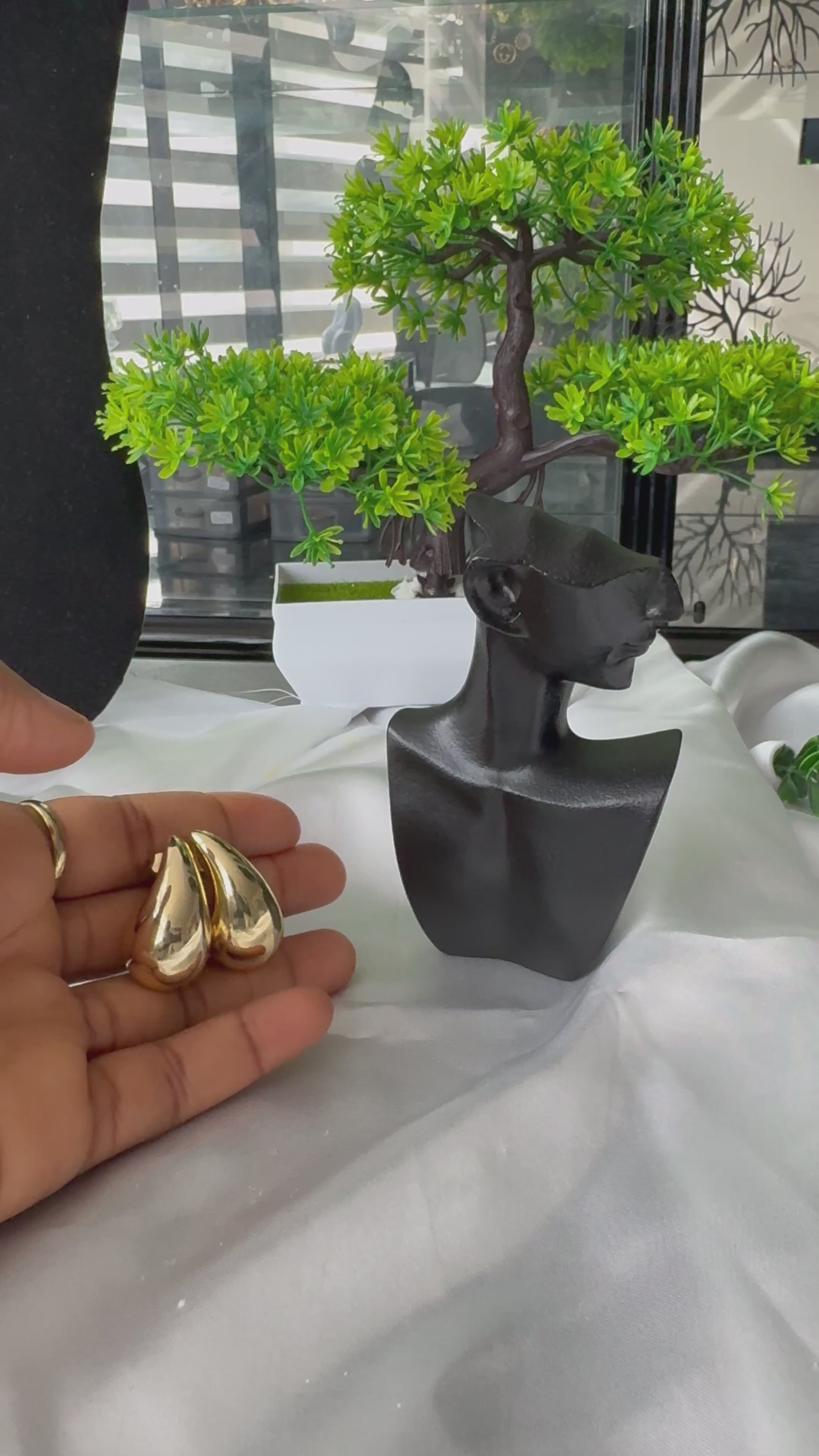Non-tarnish stainless steel earrings 