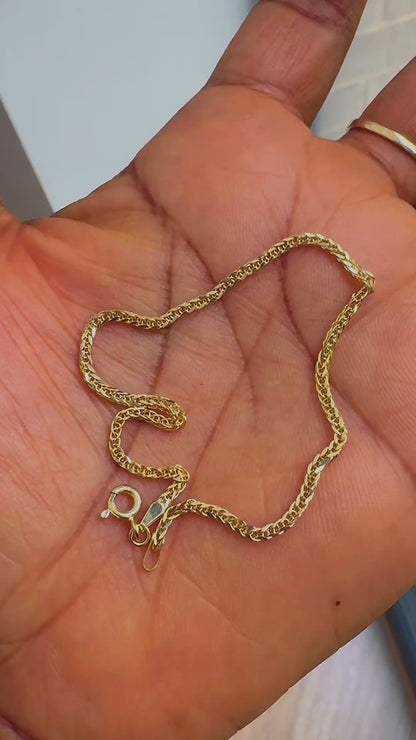 Dufagg 18K Pure Gold Bracelets