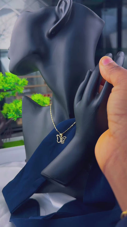 Degacc 18 karat Pure Italian gold Chain