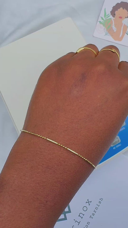 Degaats 18Karat Pure Gold Bracelet